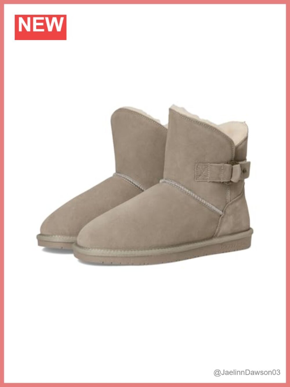 BEARPAW Steph Women's Suede Mid-Calf Fashion Boots, Faux Fur Lined